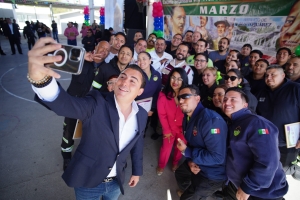 Manuel Guerra Cavazos reconoce a los héroes que vencieron el fuego en García