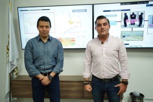 Presenta Manuel Guerra Cavazos a detenidos por incendios en García, NL
